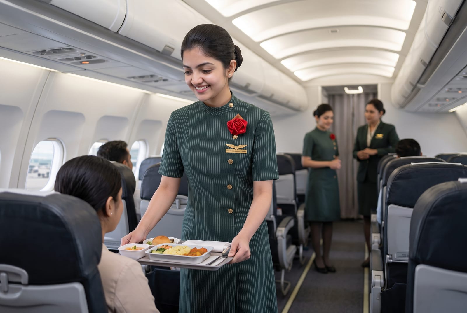 Cabin Crew training at SkyWings Academy Kerala